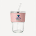 Glass with sleeve SKU 1401