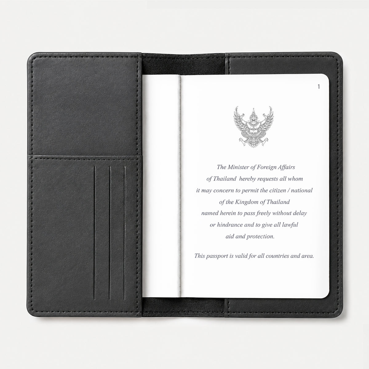 กระเป๋าใส่พาสปอร์ตหนัง PU (2321)