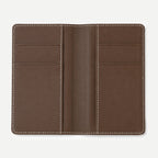 Brown Genuine Leather Passport Holder SKU 2322