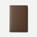 Brown Genuine Leather Passport Holder SKU 2322