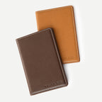 Brown Genuine Leather Passport Holder SKU 2322