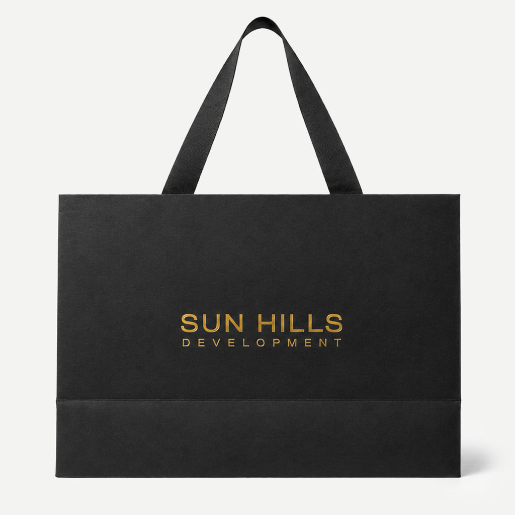 Uncoated art paper bag SKU 2402