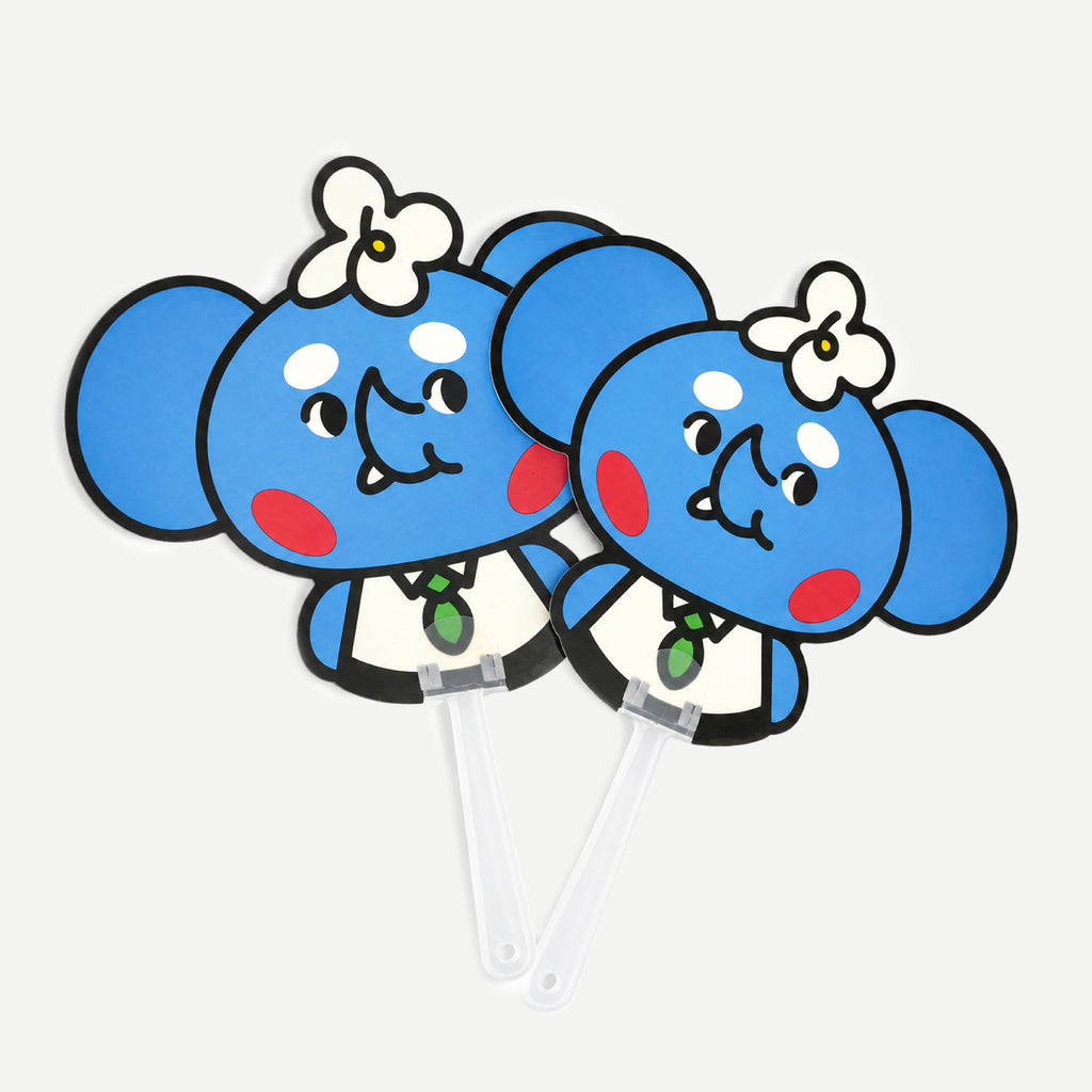 PP plastic fan SKU 4001