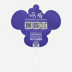 PP plastic fan SKU 4001