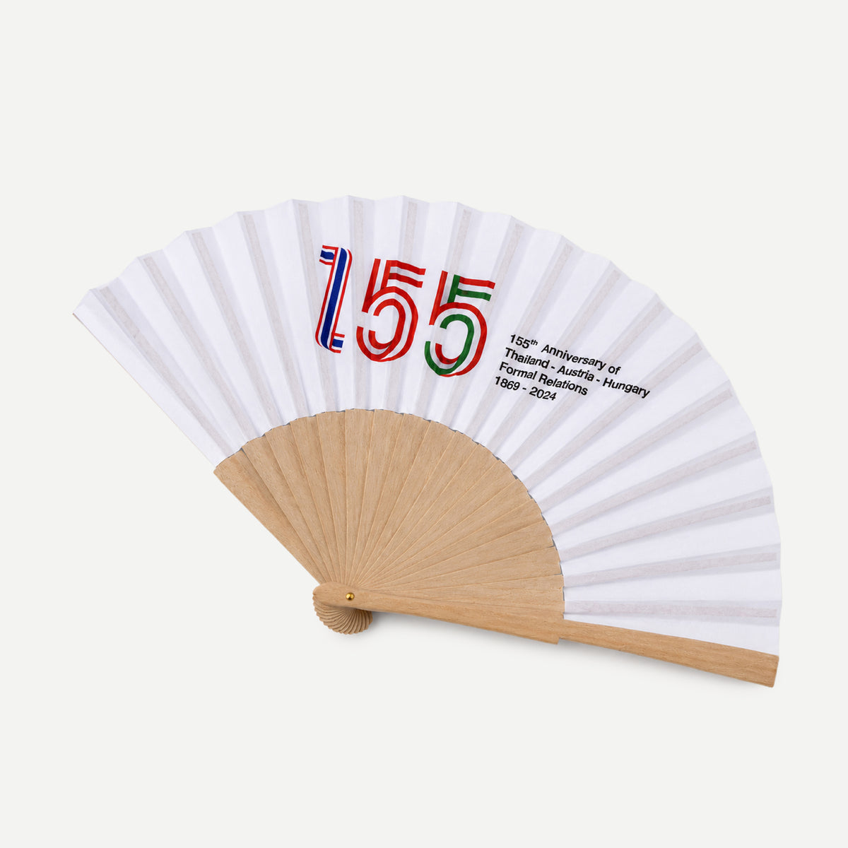 พัดไม้ไผ่ ความสูง 23 ซม (4002)