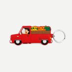 Rubber keychain, flashlight, SKU 4011