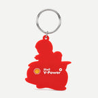 Rubber keychain, flashlight, SKU 4011