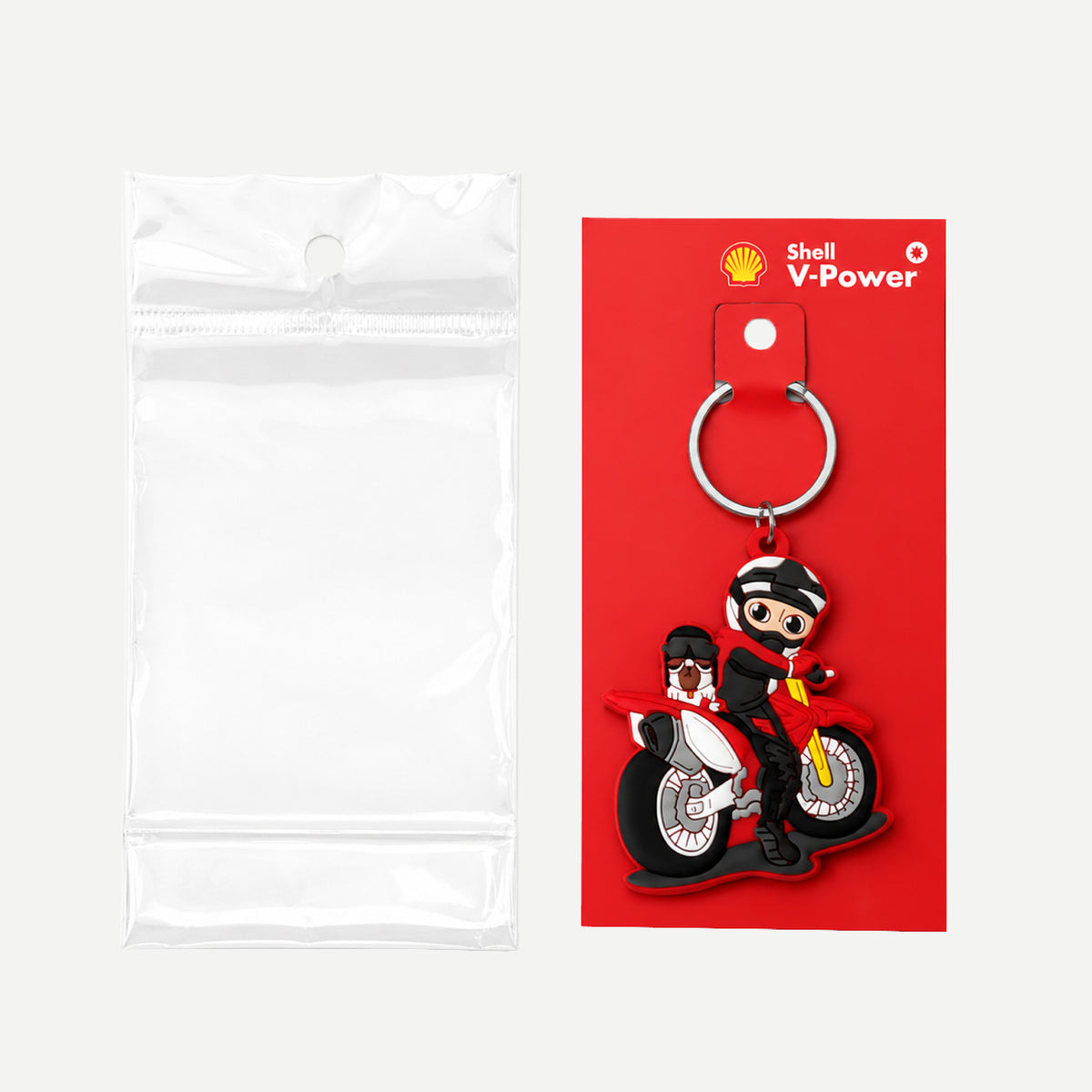 Rubber keychain, flashlight, SKU 4011