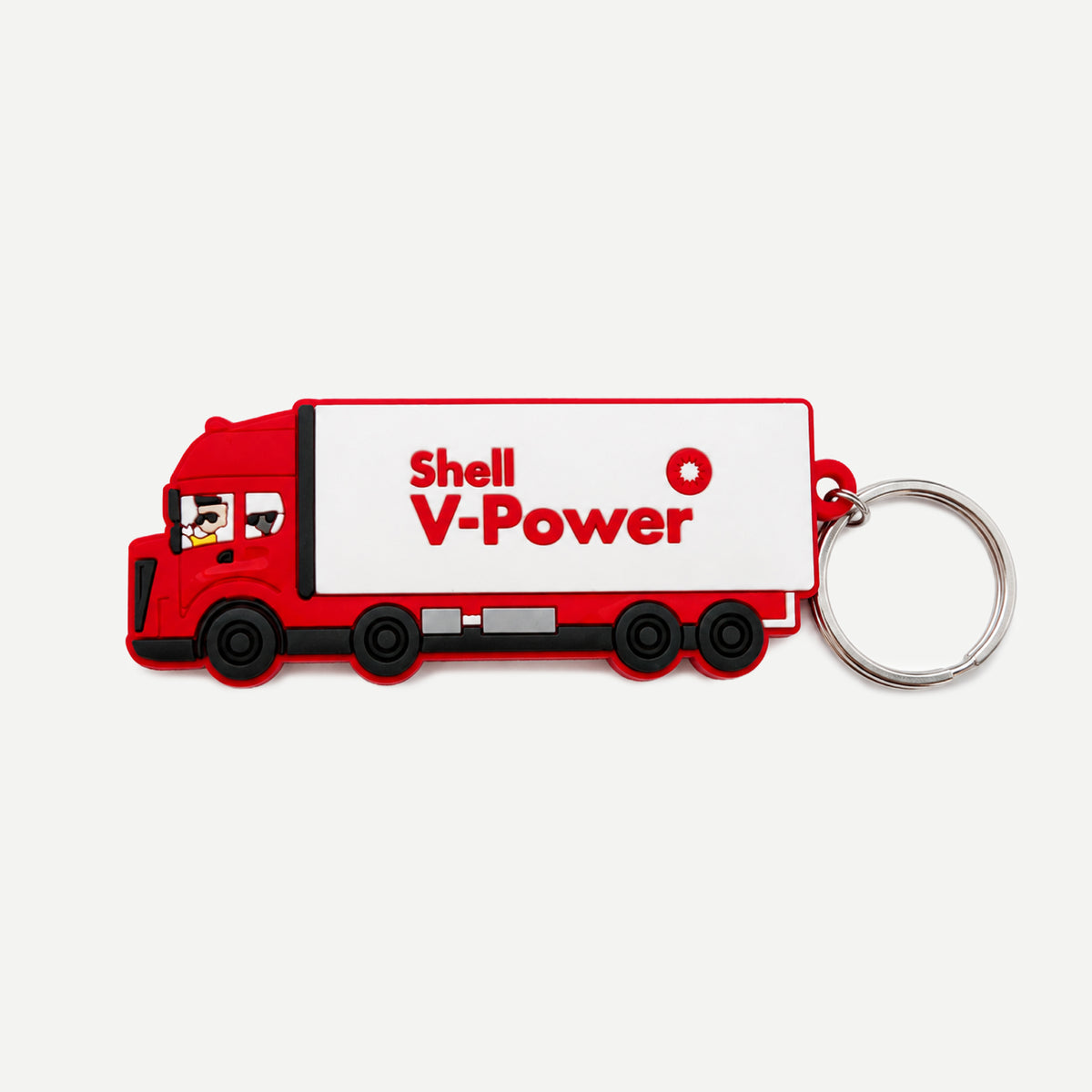 Rubber keychain, flashlight, SKU 4011