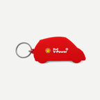 Rubber keychain, flashlight, SKU 4011