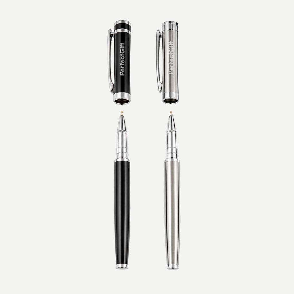 Aluminum pen, removable cap, glossy finish SKU 4206