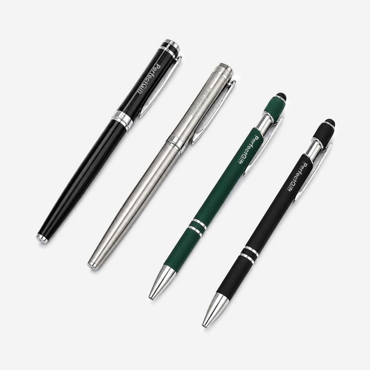 Aluminum pen, removable cap, glossy finish SKU 4206
