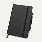 Leather notebook with strap SKU 4453