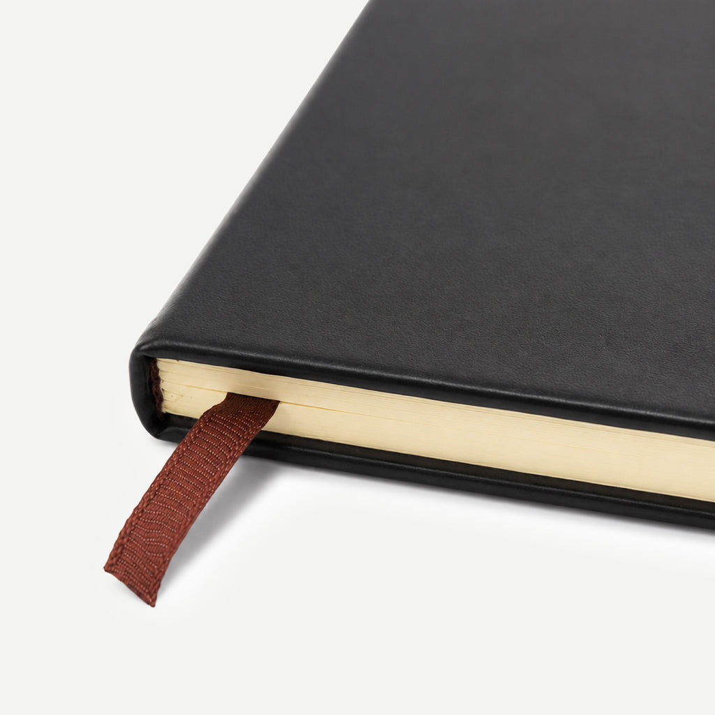Leather notebook with strap SKU 4453