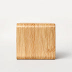 Wooden clock with charging dock SKU 5301