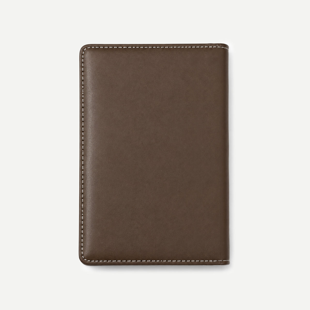 Genuine leather passport holder with rigid box SKU 9005